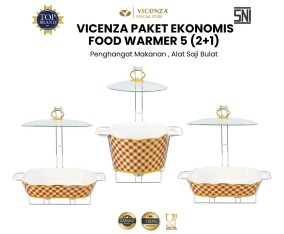 Paket Ekonomis Food Warmer 5 (2+1) Elora